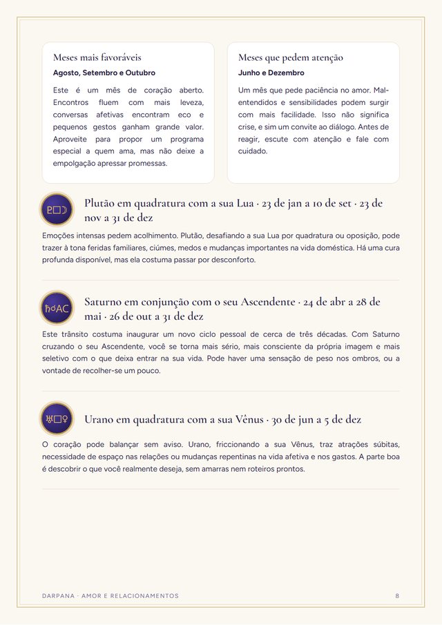 O amor em 2027: página de amostra do Amor e Relacionamentos